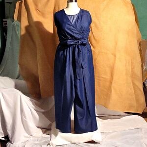 Lane Bryant Denim Jumpsuit